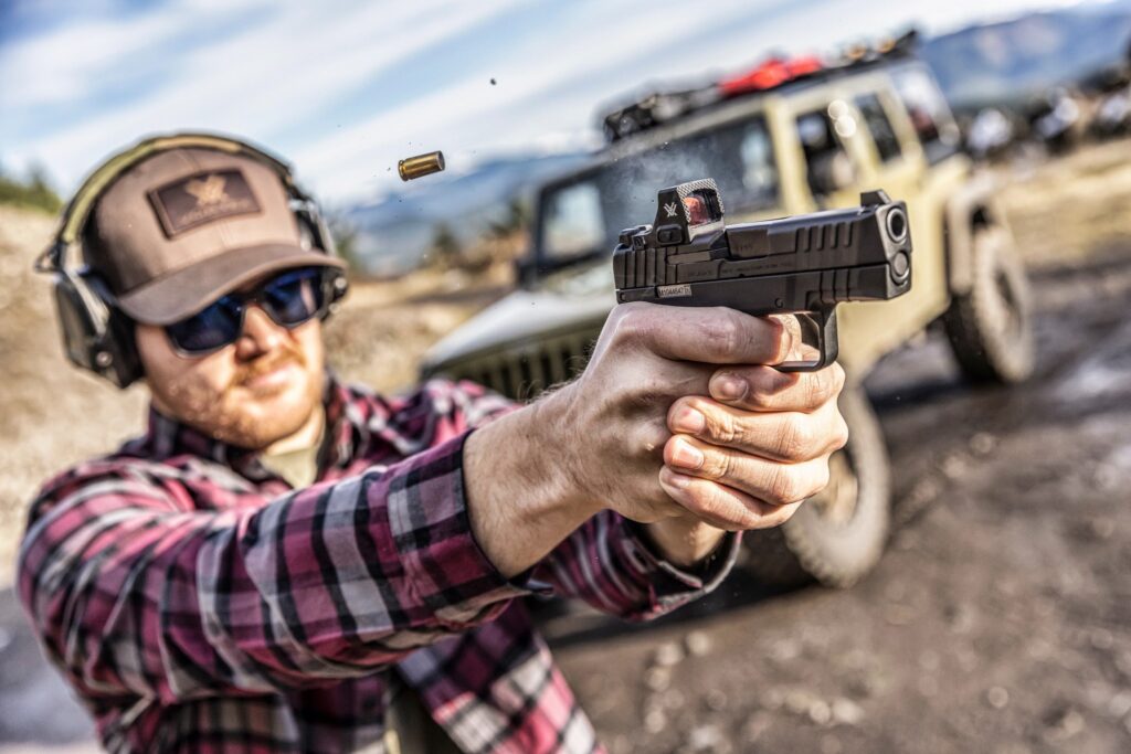 Man shooting on range - Photo provided by Vortex