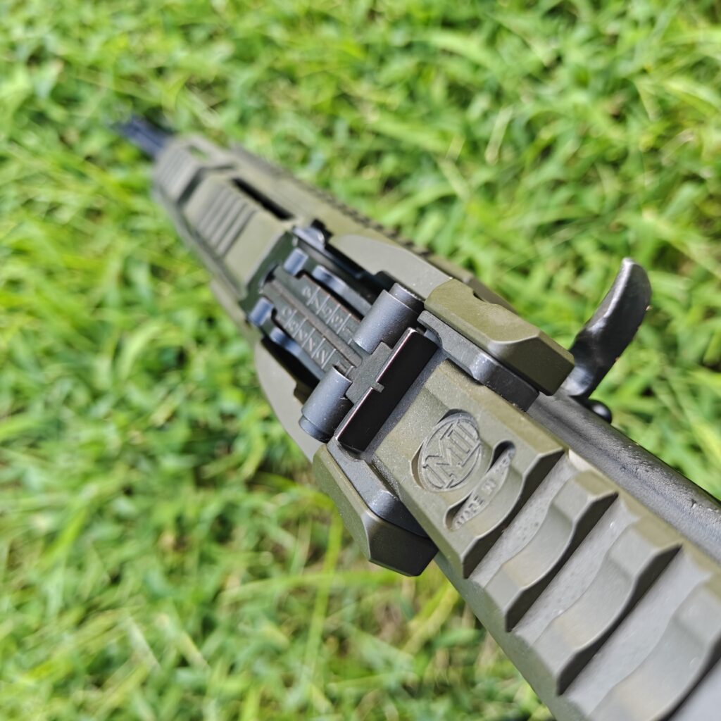 top of rifle sight