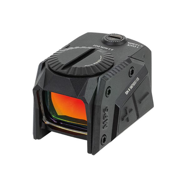 pistol optic with white background