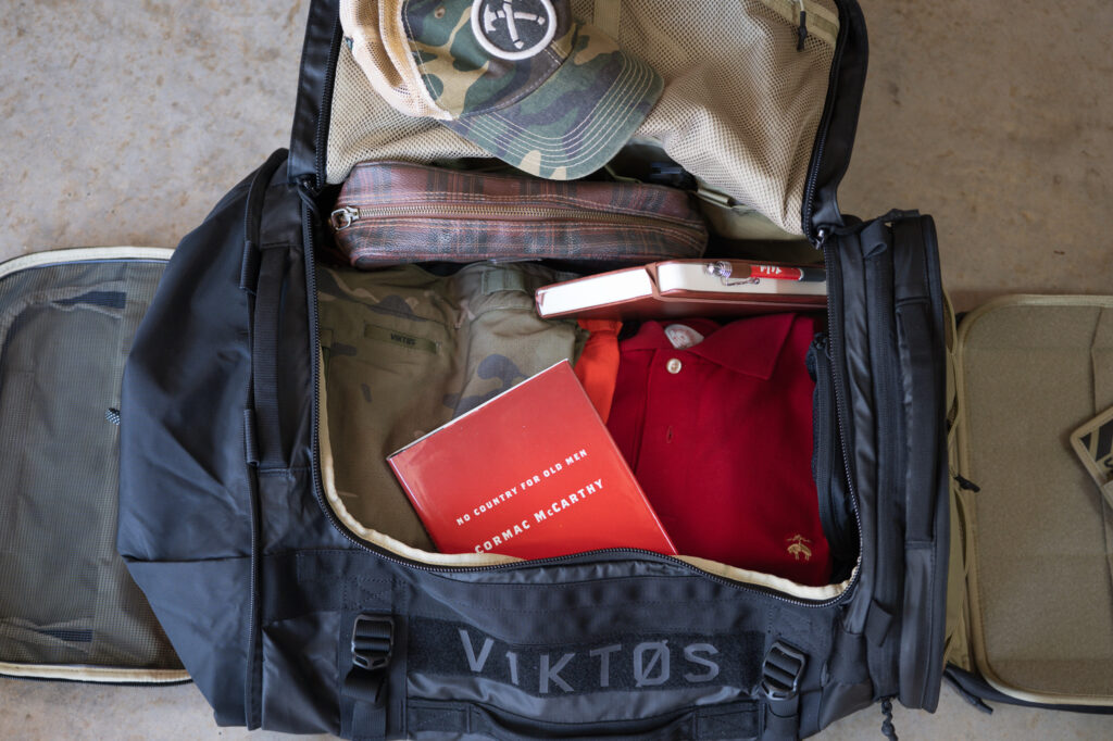 General contents inside bag
