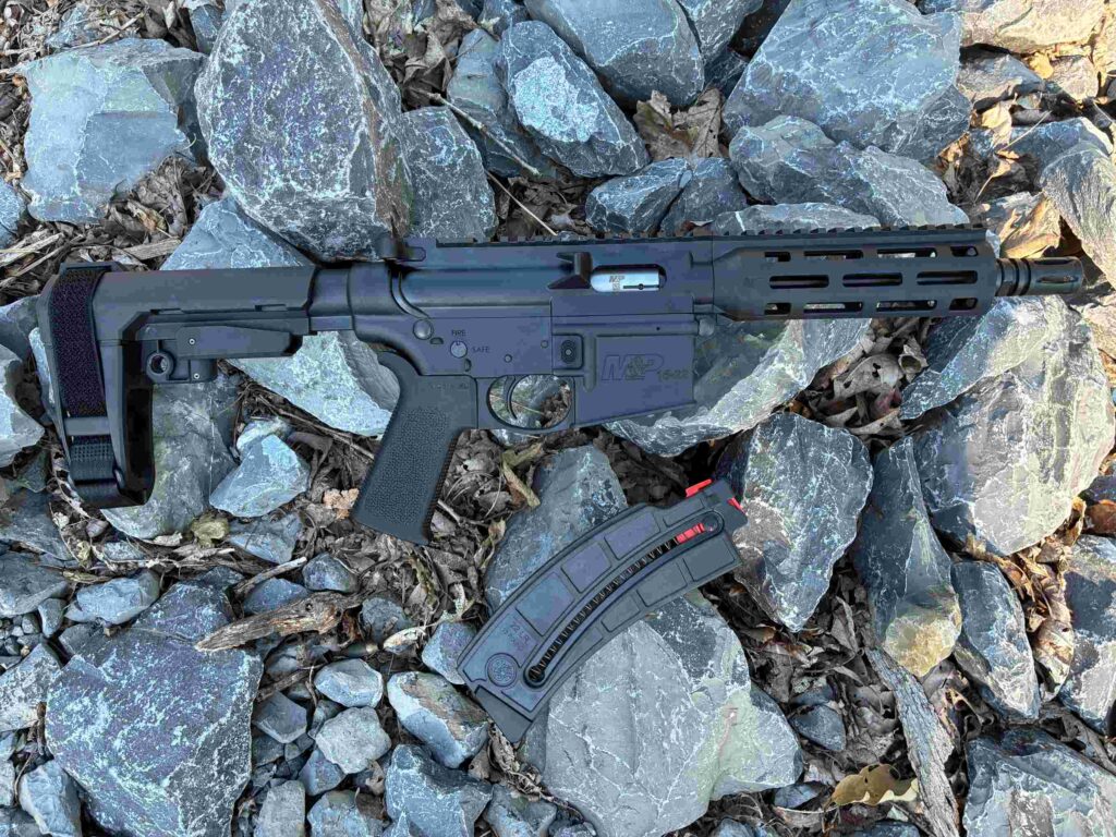 Photo of MP 15 22 on rocks