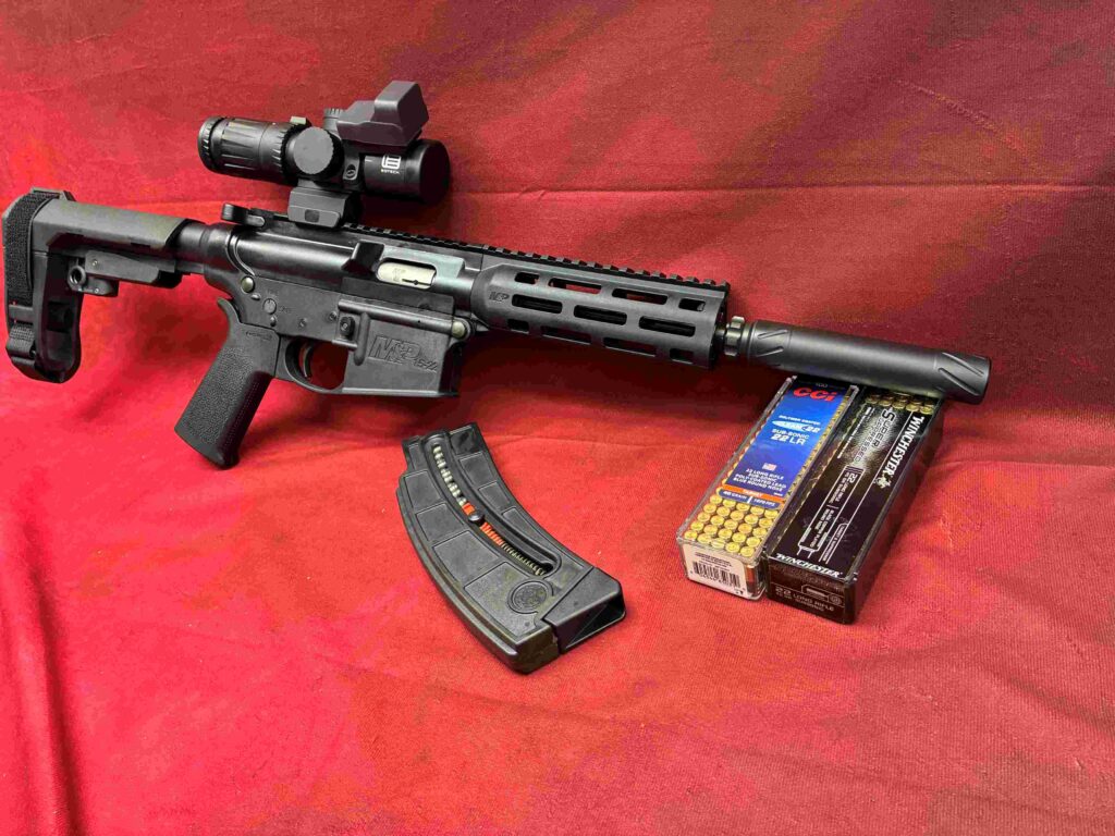 Photo of MP12 in 22 cal suppressed 